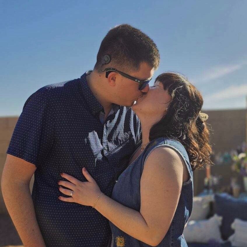 Picture of She said yes!