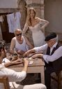 Dance of Puglia by LOVE by Ricca Sposa 25-020(2) Fabiola Column Wedding Dress - thumbnail - 5