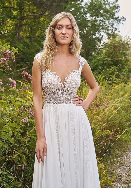 Lillian West 66334 A-Line Wedding Dress - 2