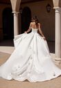 Val Stefani Aquamarine Ball Gown Wedding Dress - thumbnail - 2