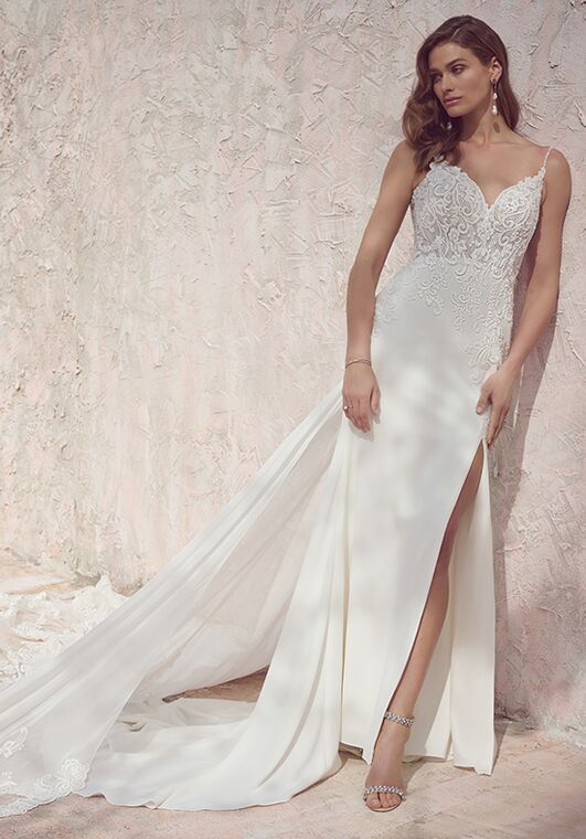 Maggie Sottero FAYETTE Sheath Wedding Dress - 3