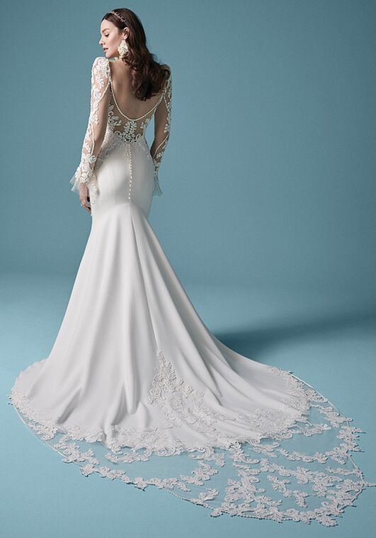 Maggie Sottero NIKKI Sheath Wedding Dress - 3