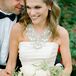 Lazaro Wedding Dress Statement Necklace