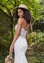 Lillian West 66243 Fit-and-Flare Wedding Dress - thumbnail - 3