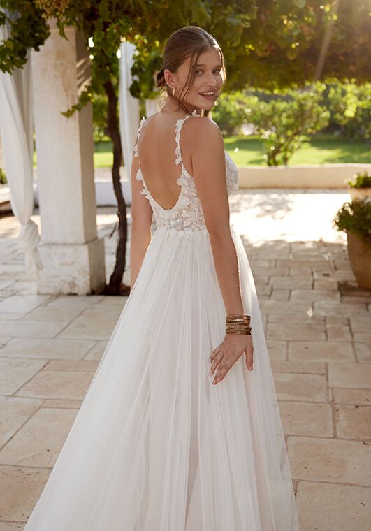 Lillian West 66402 A-Line Wedding Dress - 2