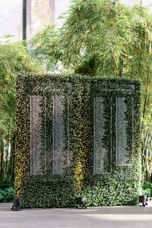 Boxwood Wedding Seating Chart