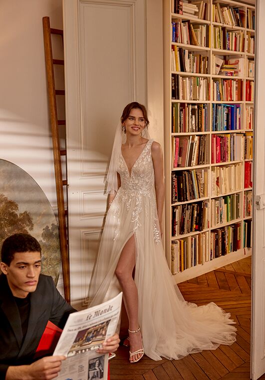 Adore by Justin Alexander 11373 A-Line Wedding Dress - 2