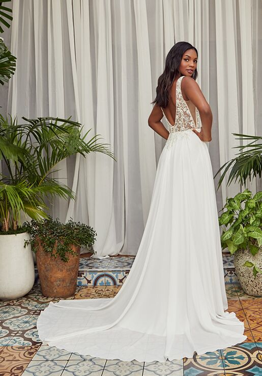 Beloved by Casablanca Bridal BL355 Maribel A-Line Wedding Dress - 2