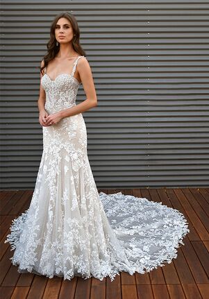 Martina Liana 1384 Fit-and-Flare Wedding Dress
