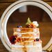 Naked Fall-Inspired Wedding Cake
