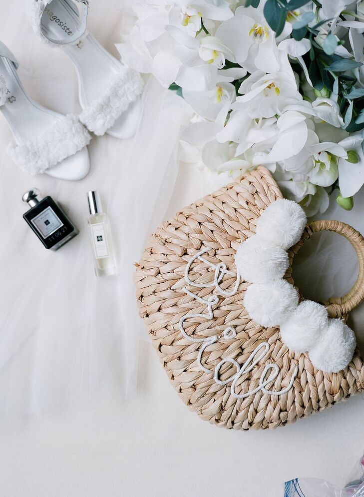 Woven Bridal Purse and Jo Malone Perfume