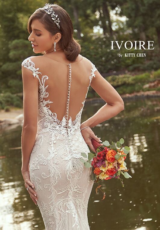 IVOIRE by KITTY CHEN SORA, V2008 Mermaid Wedding Dress - 3