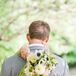 Romantic Dahlia and Anemone Bridal Bouquet