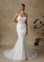 Justin Alexander Glo Fit-and-Flare Wedding Dress - thumbnail - 4