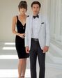 BLACKTIE NIGHT VINE Silver Wedding Tuxedo Grey Tuxedo - thumbnail - 1