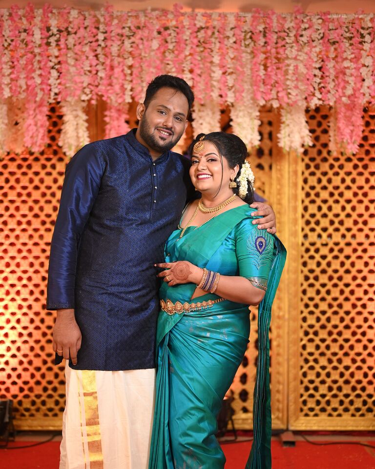 Malavika & Mahadevan Home Page Banner