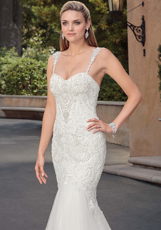 Casablanca Bridal 2320 Paige Mermaid Wedding Dress - 6