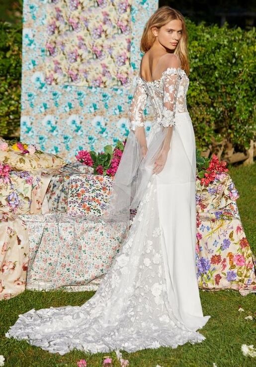 INES DI SANTO Fall 2022 - Claudia Trumpet Wedding Dress - 2