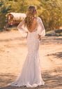 Lillian West 66323 Mermaid and Trumpet Wedding Dress - thumbnail - 3