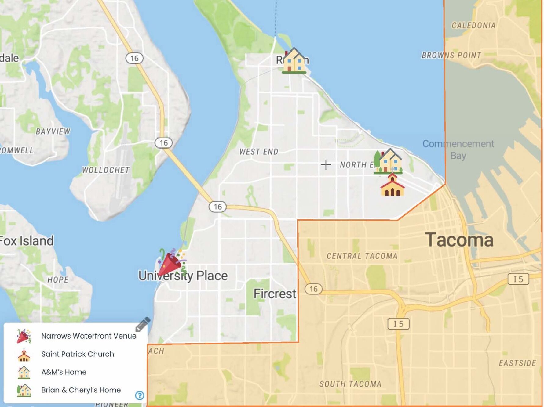 Picture of VRBO/Airbnb Map