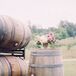 Vineyard Wine Barrel Outdoor Ceremony Decor