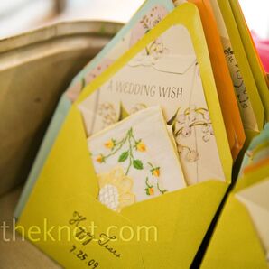 Vintage Handkerchief Handouts