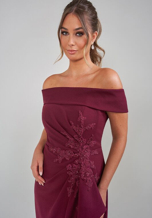 Jade Couture Mother of the Bride by Jasmine K288005 Red Mother Of The Bride Dress - 3