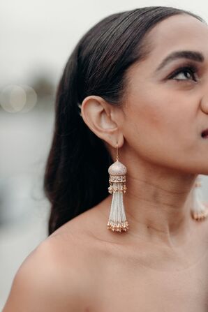 Bridal Jewelry at Wedding at BRICK in San Diego, California