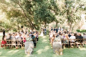 Intimate Oak Canyon Ranch Ceremony
