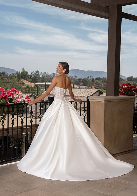 KITTY CHEN IRIS, H2540 A-Line Wedding Dress - 3