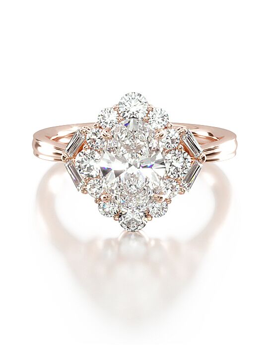 James Allen Oval Cut Engagement Ring - 1