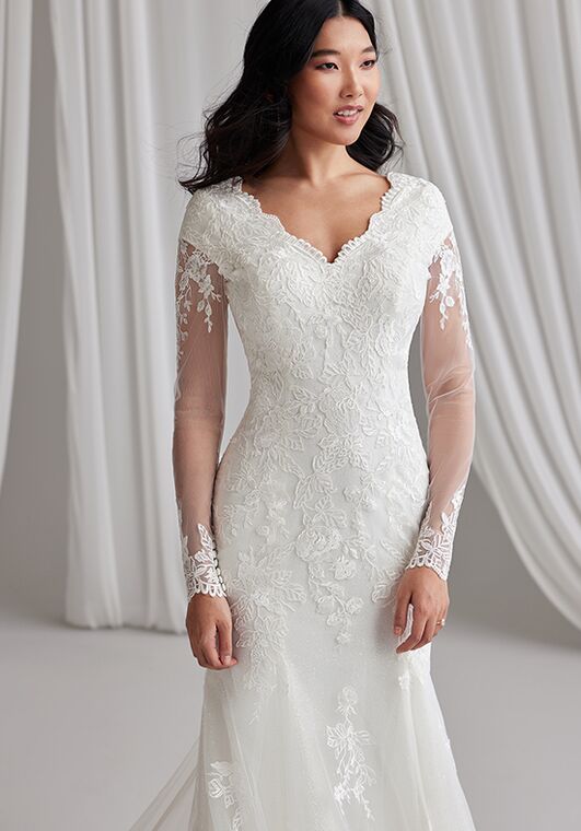 Maggie Sottero KIMBERLY Mermaid Wedding Dress - 4