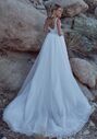 Calla Blanche 126125 Cristela Sheath Wedding Dress - thumbnail - 4