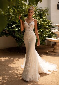 Moonlight Collection J6780 Mermaid and Trumpet Wedding Dress
