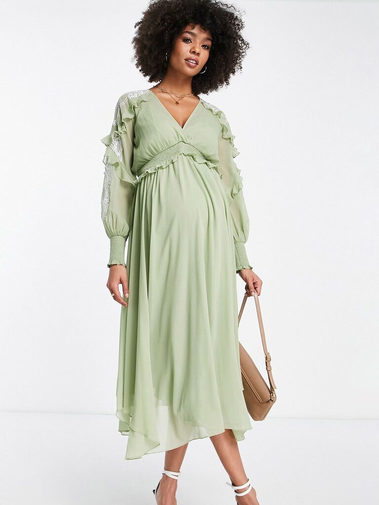 The 26 Cutest Maternity Wedding Guest Dresses