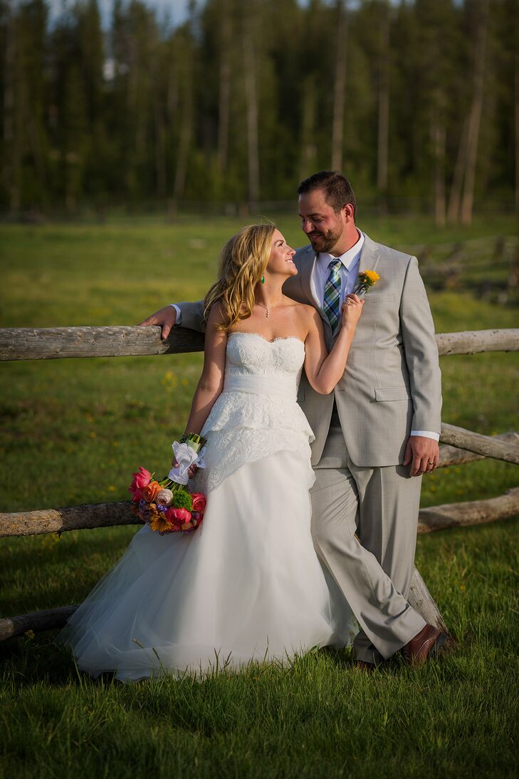 Katie Gilbert (30 and works in sales) and Haydn Gilbert (30 and works in sales) met in high school, but were friends for about 13 years before they st