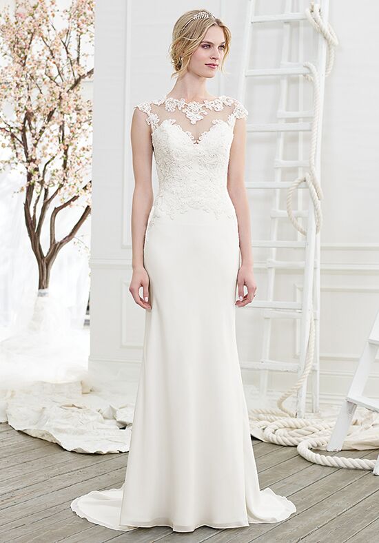 Beloved by Casablanca Bridal BL206 Joy Sheath Wedding Dress - 1