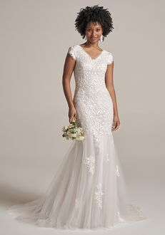 Rebecca Ingram FAUSTINE LEIGH Fit-and-Flare Wedding Dress