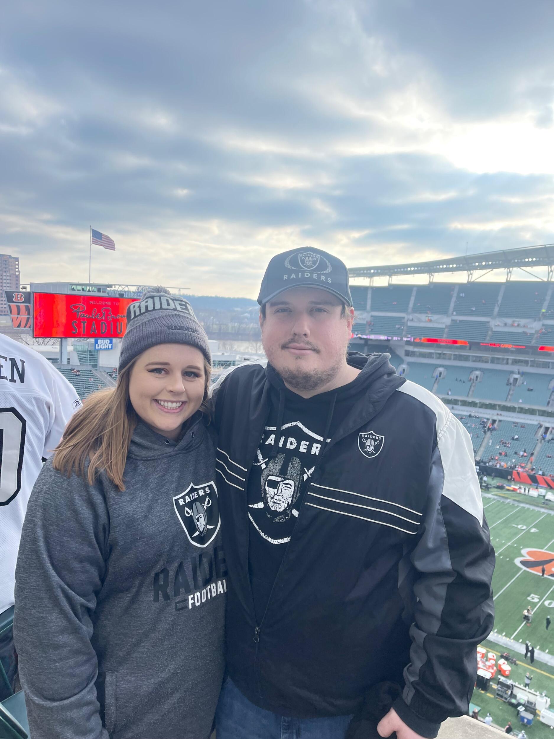 Raiders vs Bengals game (spoiler: Raiders lost)
