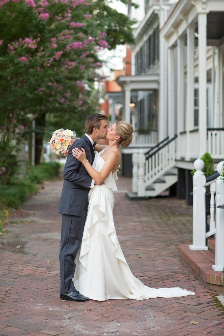 Beth Arnette (31 and a jewelry designer) and Nathan Gabriele (31 and an industrial designer) grew up in the same town and went to the same schools in 
