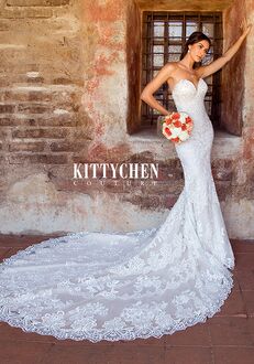 KITTYCHEN Couture NALA, K1968 Sheath Wedding Dress
