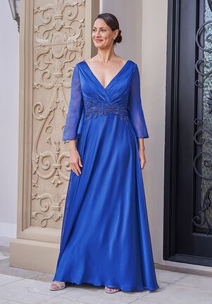 Jade Couture Mother of the Bride by Jasmine K248011 Blue Mother Of The Bride Dress