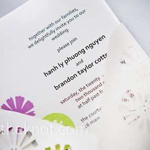 DIY Floral Invitations