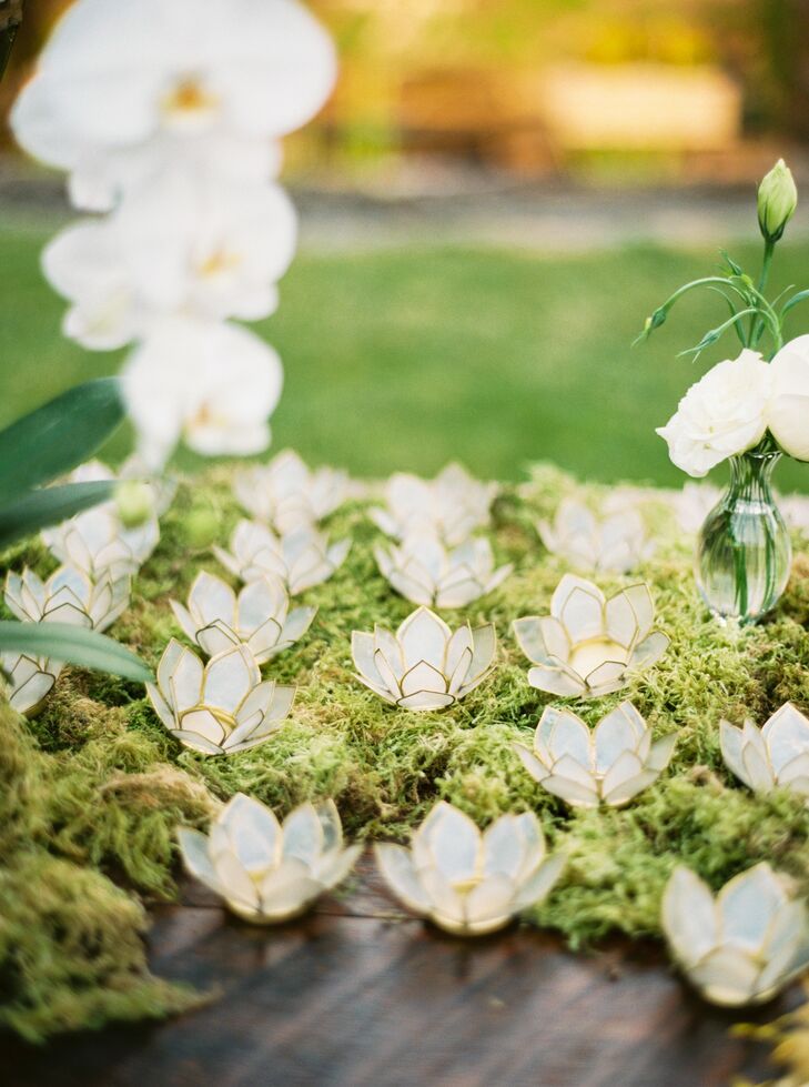 Whimsical Lotus Votive Candle Holders