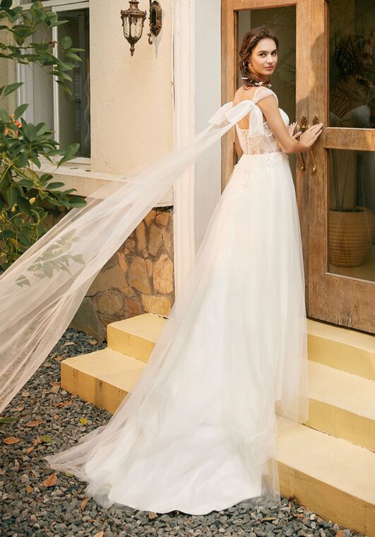 AW Bridal AW Mamie Wedding Dress A-Line Wedding Dress - 4