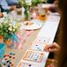 Guests of all ages enjoyed playing bingo during the reception, a twist on typical wedding entertainment.