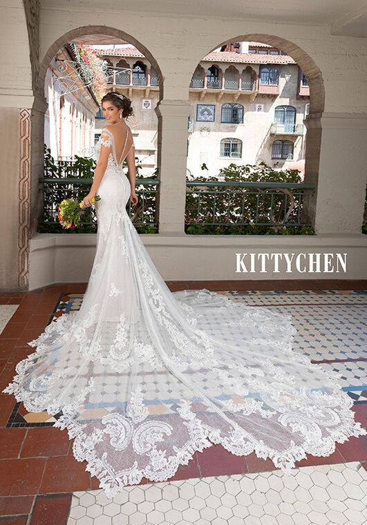KITTYCHEN HOLLY, H2019 Mermaid Wedding Dress - 4