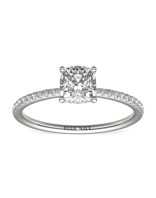 Blue Nile Cushion Cut Engagement Ring - 1