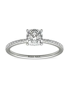 Blue Nile Cushion Cut Engagement Ring