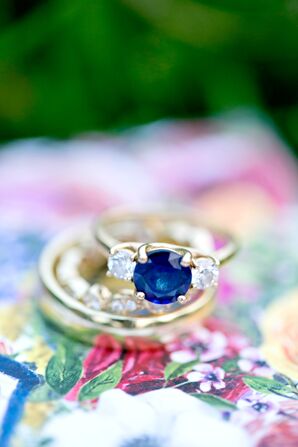 Fair-Trade Sapphire Ring With Conflict-Free Diamonds